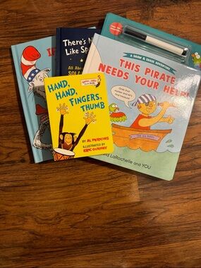 This Pirate Needs Your Help - Kids Activity Book (Blue/Yellow)